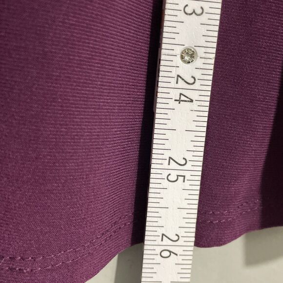 Adele & May  Blouse M Sheer 3/4 Sleeve V-Neck Keyhole Boho Feminine Top - Picture 7 of 12